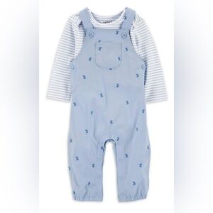 Carter's Child of Mine Baby Boy Overalls Set